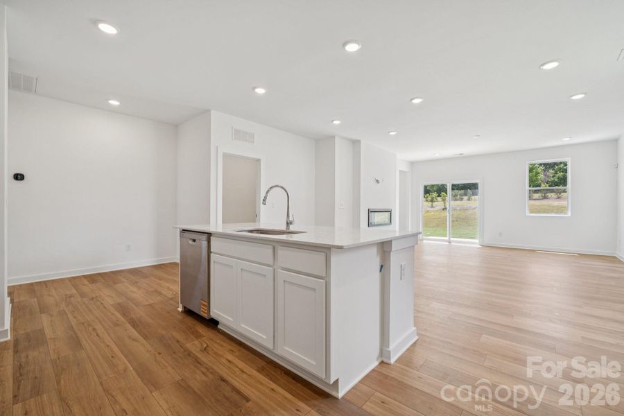 Furnished interior view inside a new home in Meadow Creek Village, Locust (Image 7).