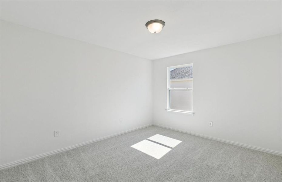 Spacious secondary bedroom