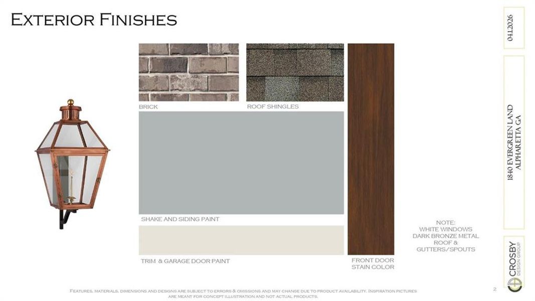 Sample of building materials used in homes in , Alpharetta (Image 20). Sample of building materials used in homes in , Alpharetta (Image 20).