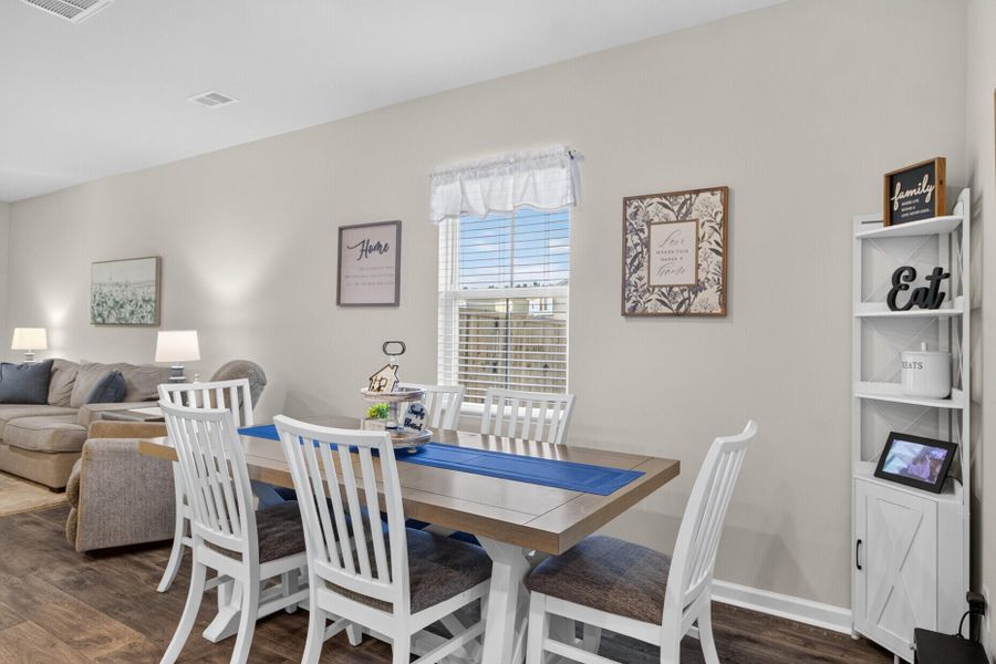 Furnished interior view inside a new home in Lindera Preserve at Cane Bay Plantation, Summerville (Image 28).