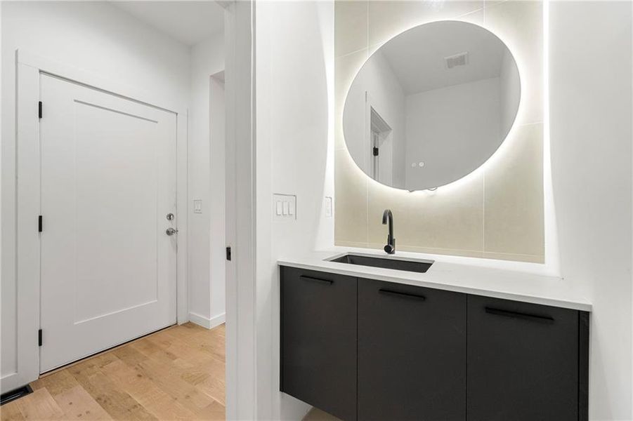 Furnished interior view inside a new home in , Atlanta (Image 3).