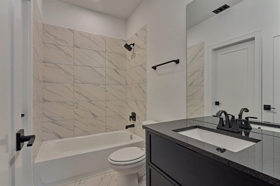 Furnished interior view inside a new home in , Spring (Image 17). Furnished interior view inside a new home in , Spring (Image 17).