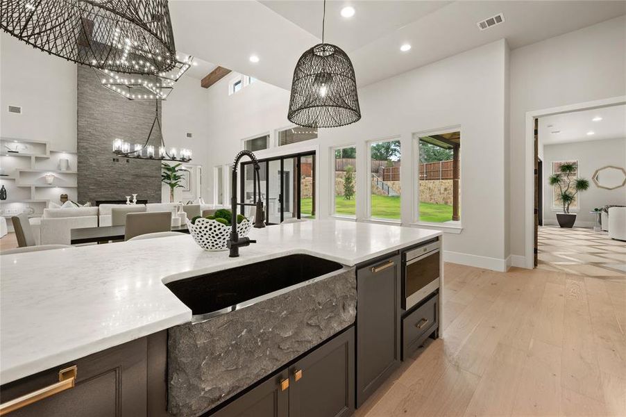 Furnished interior view inside a new home in , Aledo (Image 14). Furnished interior view inside a new home in , Aledo (Image 14).