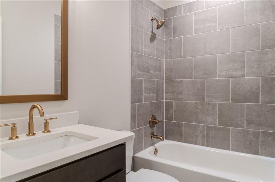 Furnished interior view inside a new home in Riverwalk, Monroe (Image 12).