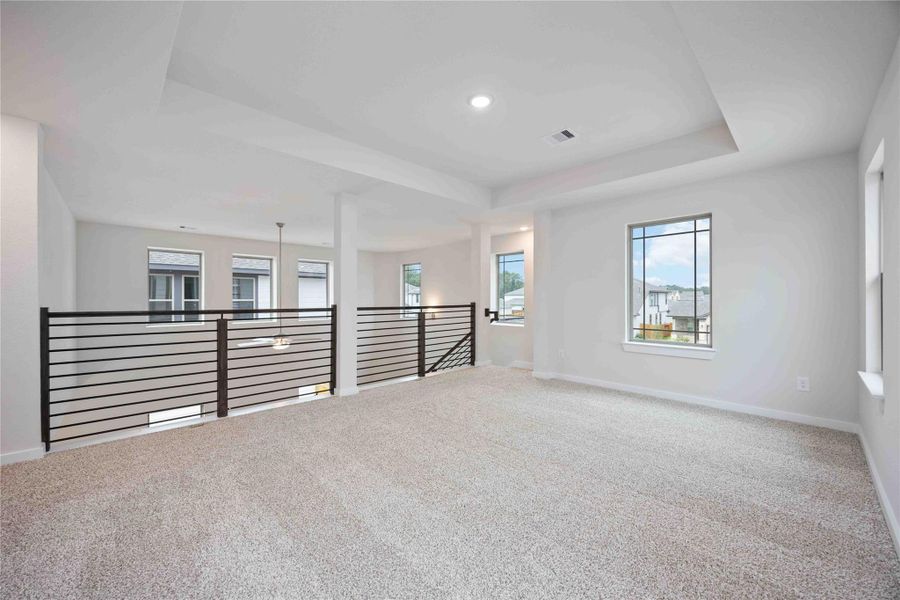Spacious, unfurnished interior of a new home in Granger Pines, Conroe (Image 22). Spacious, unfurnished interior of a new home in Granger Pines, Conroe (Image 22).