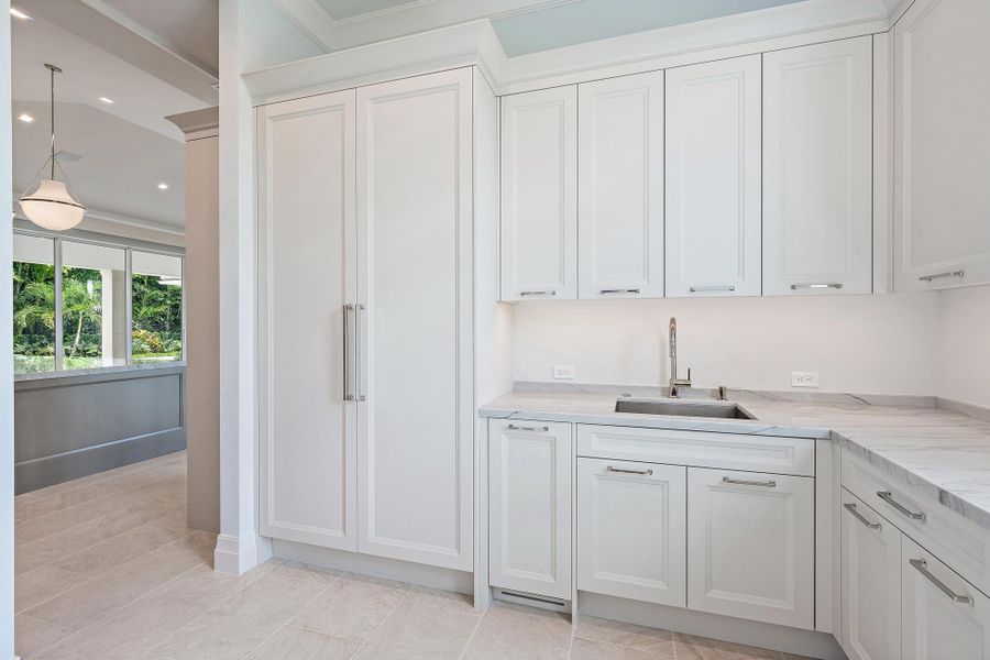 Furnished interior view inside a new home in , Delray Beach (Image 7).