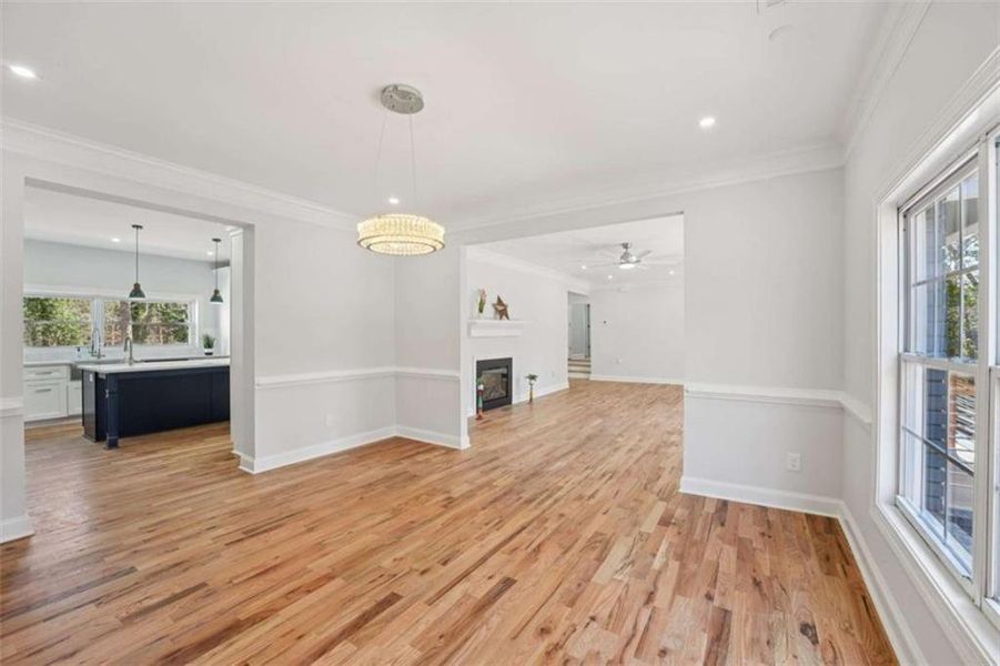 Spacious, unfurnished interior of a new home in , South Fulton (Image 20).
