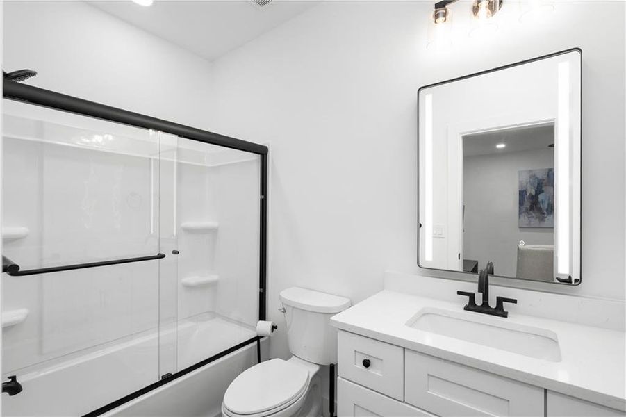 Furnished interior view inside a new home in , Stockbridge (Image 30).