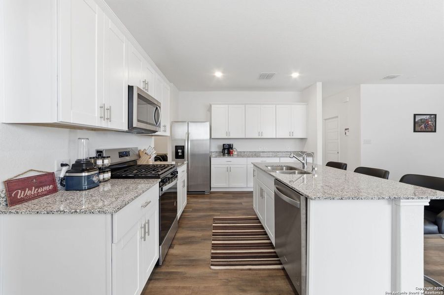 Furnished interior view inside a new home in Corley Farms, Boerne (Image 15).