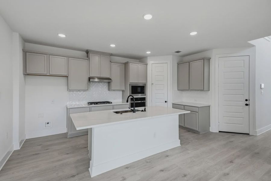 Furnished interior view inside a new home in Stillwater Ranch, San Antonio (Image 7).