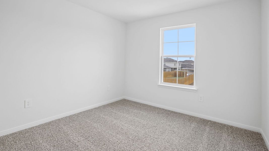 Spacious, unfurnished interior of a new home in Prairie Lakes, Buda (Image 38).