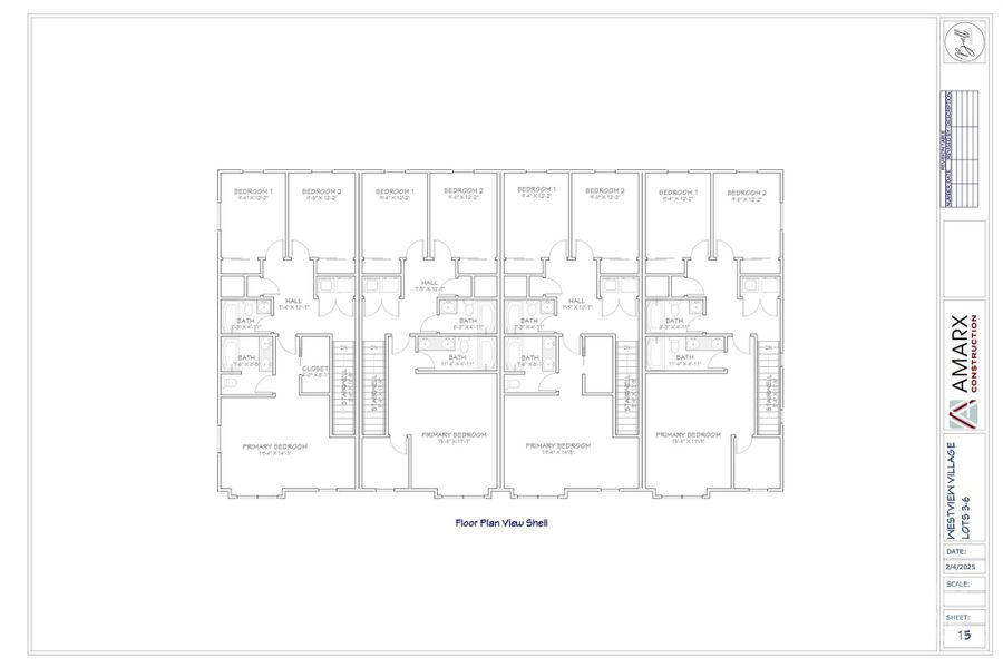 Floor plan 2nd level