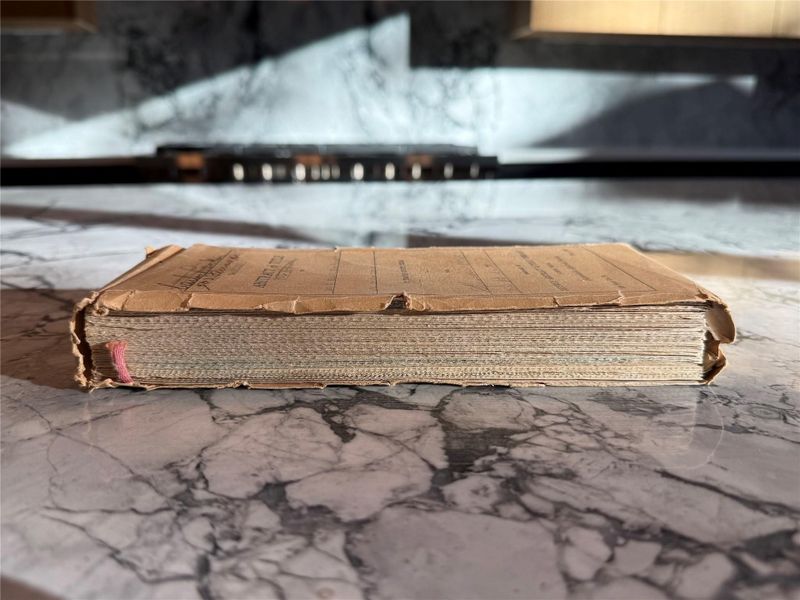 Original 1947 Title Book for 503 Terrace Dr Original 1947 Title Book for 503 Terrace Dr