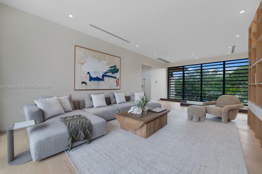 Furnished interior view inside a new home in , Miami (Image 7).