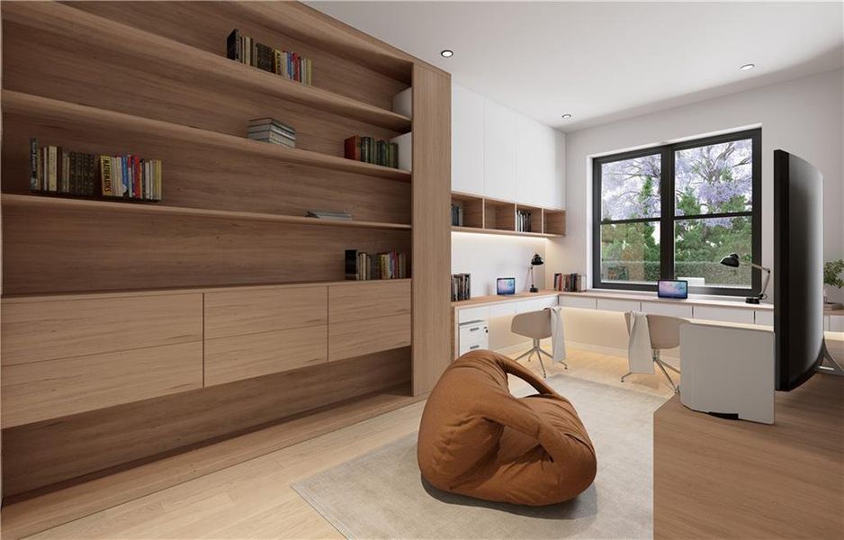 Furnished interior view inside a new home in , Sugar Hill (Image 18).