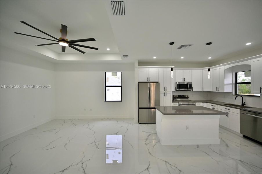 Furnished interior view inside a new home in , Lehigh Acres (Image 5). Furnished interior view inside a new home in , Lehigh Acres (Image 5).