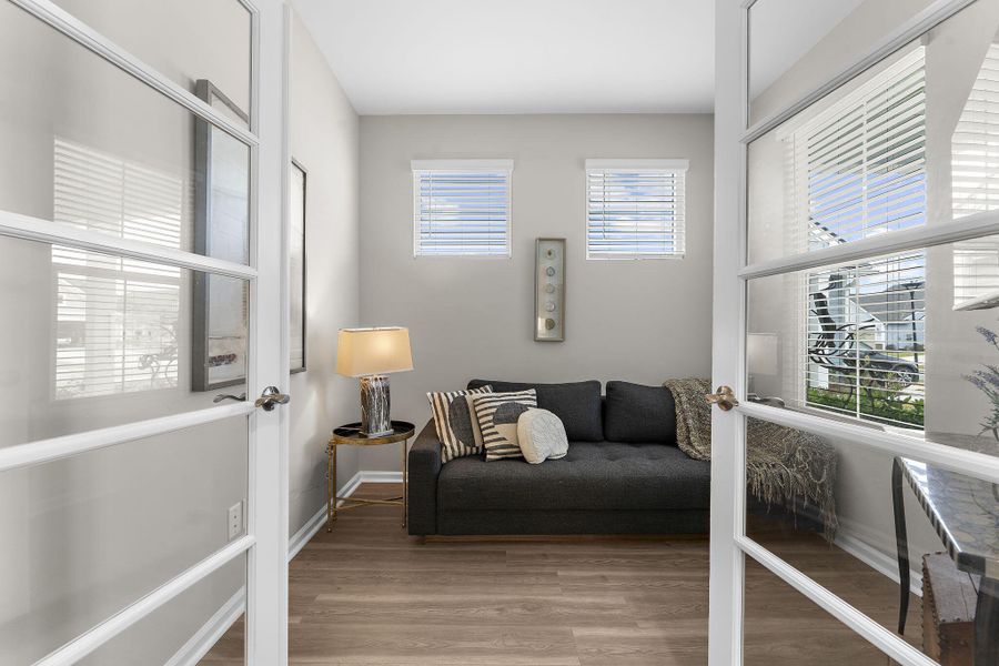 Furnished interior view inside a new home in , Summerville (Image 12).