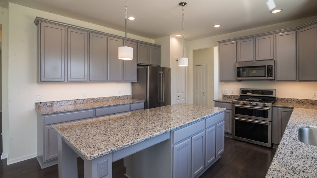 Representative furnished interior of a home built from the The Briarhaven III by Norfolk Homes in Coronado Estates, Jackson (Image 14).