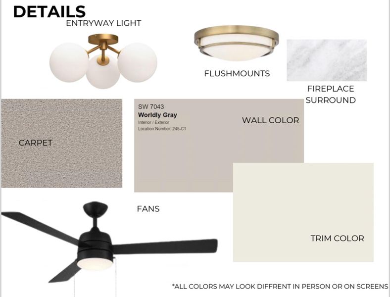 Sample of building materials used in homes in Lockwood, Collierville (Image 12).