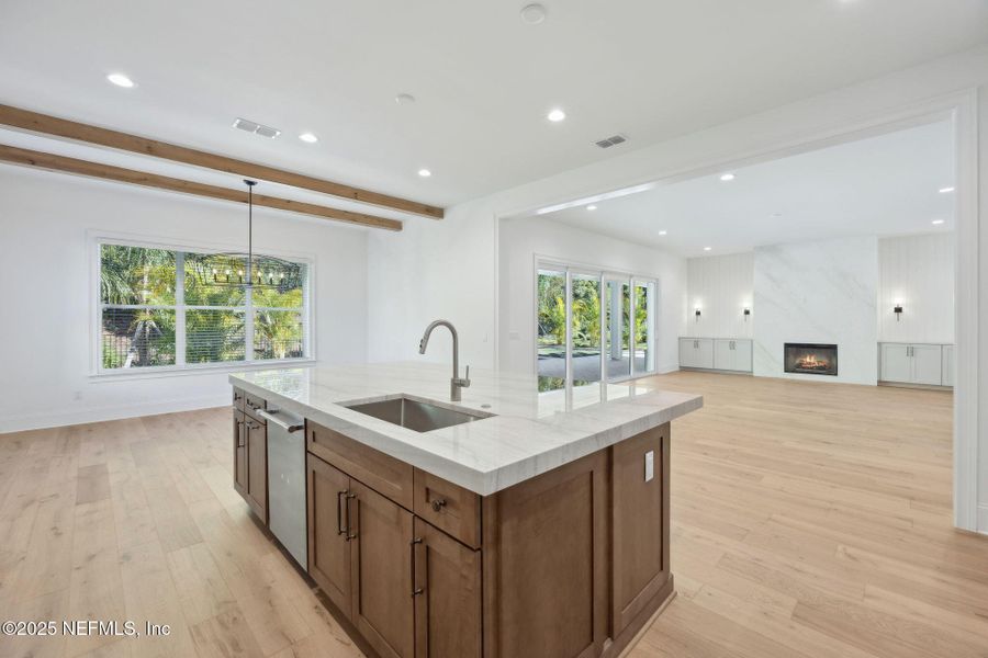 Furnished interior view inside a new home in , Jacksonville (Image 8).