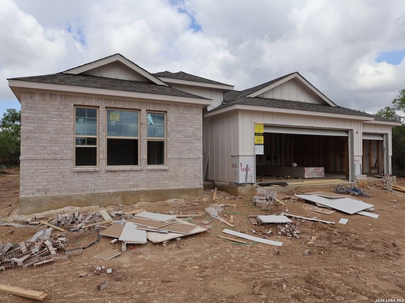 In-progress construction of a new home in Jordan's Ranch, San Antonio, TX (Image 28). In-progress construction of a new home in Jordan's Ranch, San Antonio, TX (Image 28).