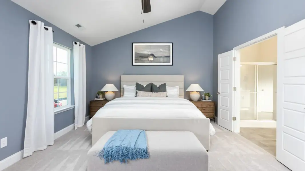 Furnished interior view inside a new home in Royal Pines, Trinity (Image 14). Furnished interior view inside a new home in Royal Pines, Trinity (Image 14).