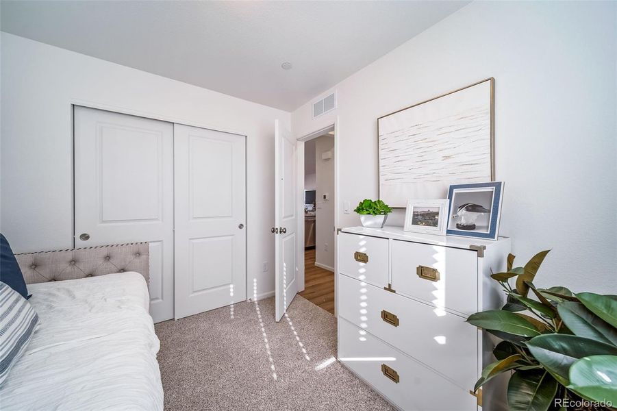 Furnished interior view inside a new home in , Commerce City (Image 13).