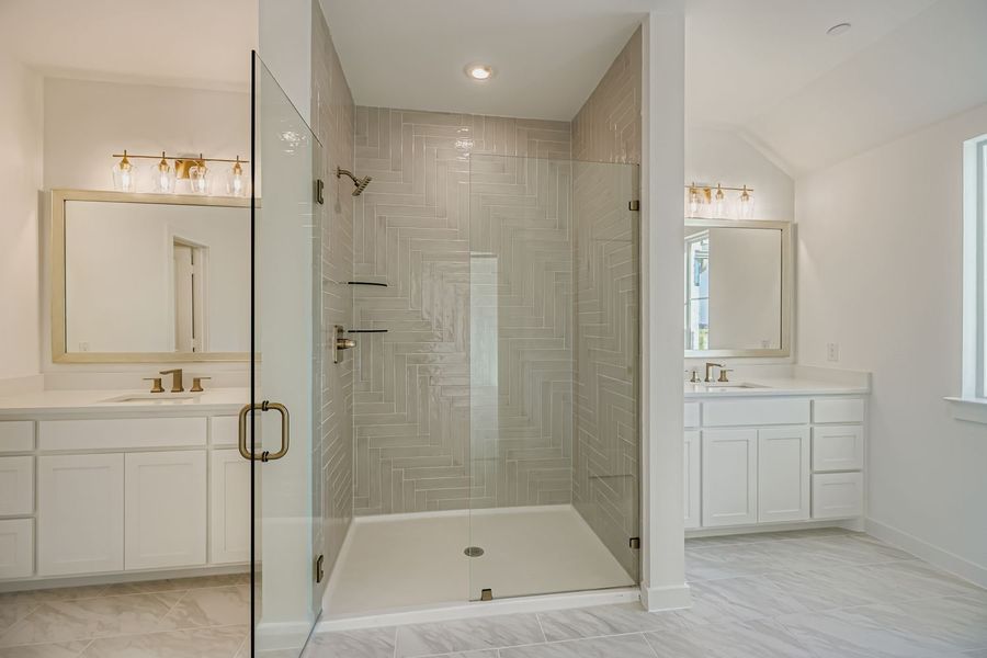 Furnished interior view inside a new home in Castle Hills Northpointe - Townhomes, Carrollton (Image 11). Furnished interior view inside a new home in Castle Hills Northpointe - Townhomes, Carrollton (Image 11).