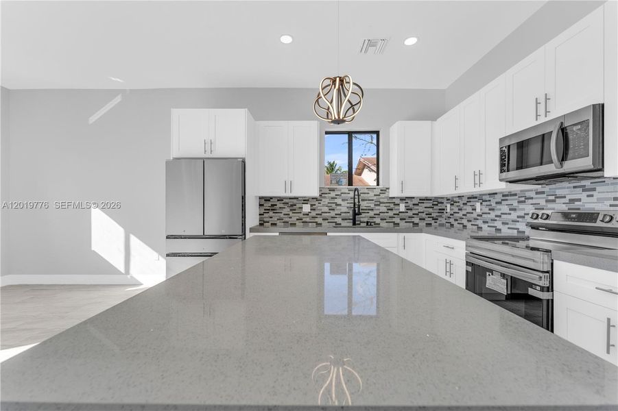 Furnished interior view inside a new home in , Fort Lauderdale (Image 10).