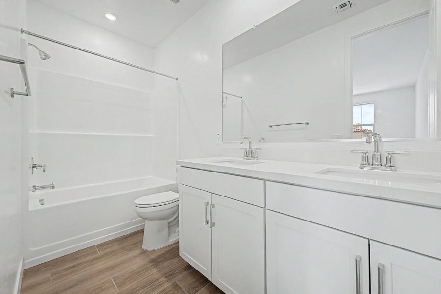 Furnished interior view inside a new home in Bella Storia, Gilbert (Image 6).