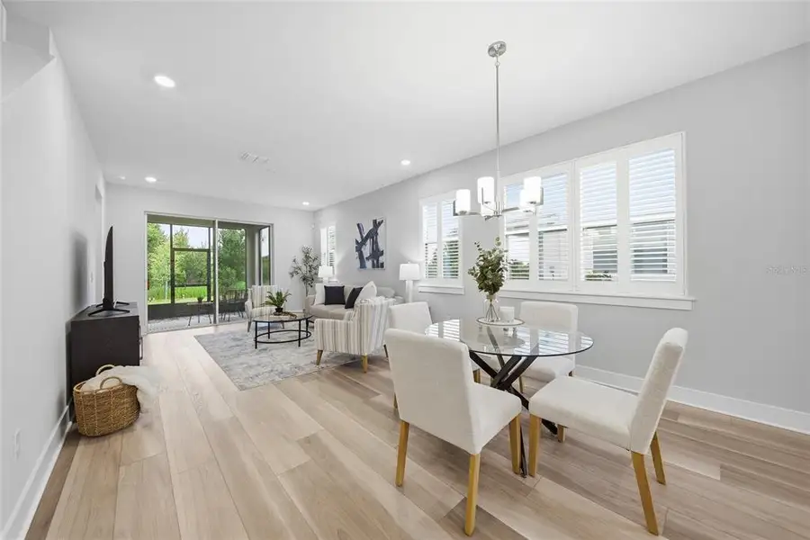 Furnished interior view inside a new home in , Wesley Chapel (Image 11).