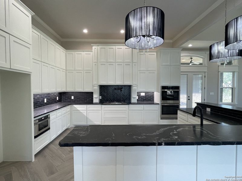 Furnished interior view inside a new home in , Castroville (Image 8).