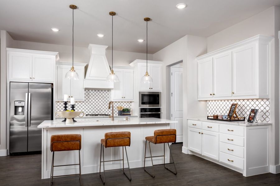 Representative furnished interior of a home built from the Arabella by Ladera Texas in Ladera at Tavolo Park, Fort Worth (Image 8). Representative furnished interior of a home built from the Arabella by Ladera Texas in Ladera at Tavolo Park, Fort Worth (Image 8).