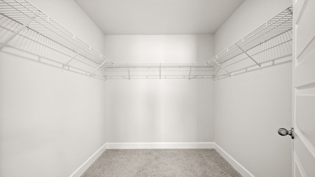 Representative unfurnished interior of a home built from the Fleetwood by D.R. Horton in Evergreen Crossing, Locust Grove (Image 32).