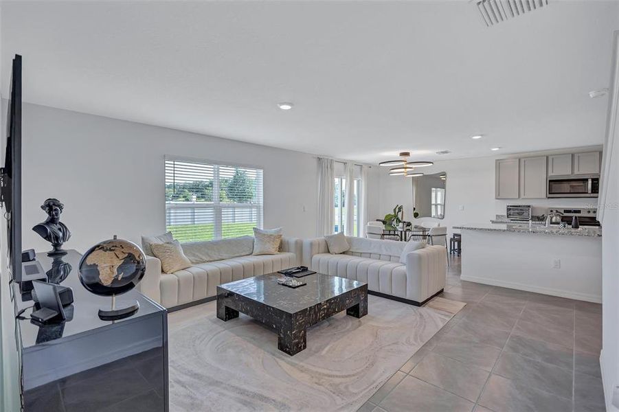 Furnished interior view inside a new home in , Tampa (Image 14).