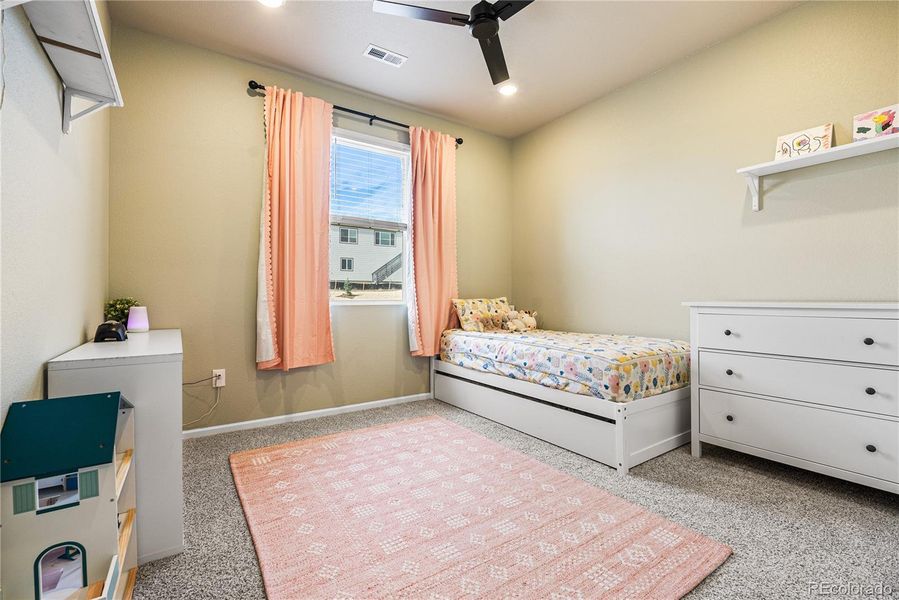 Furnished interior view inside a new home in Poudre Heights: The Alpine Collection, Windsor (Image 43).