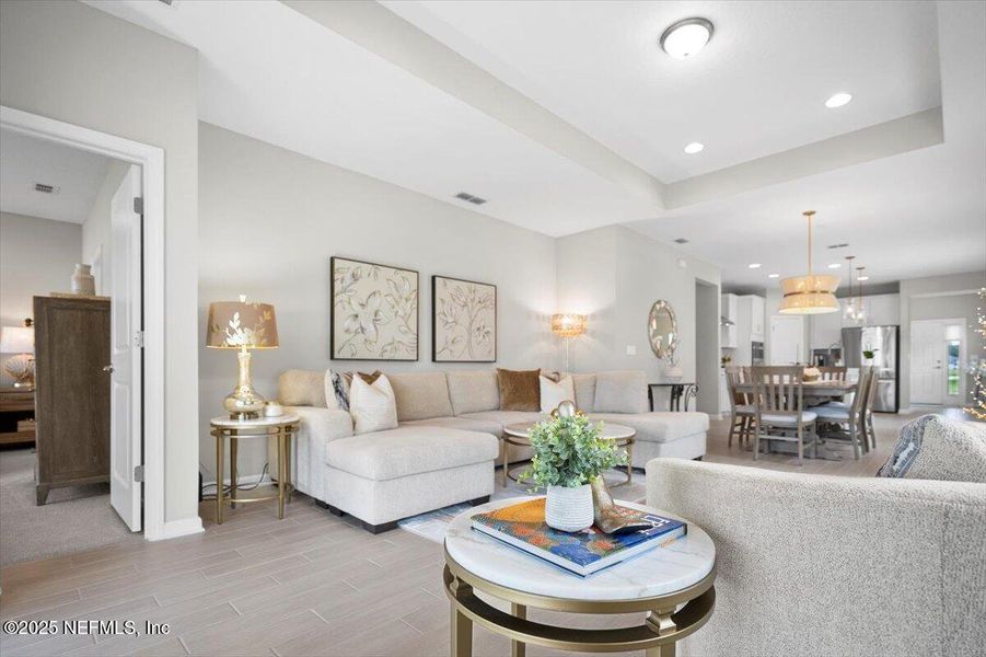 Furnished interior view inside a new home in , St. Augustine (Image 41).