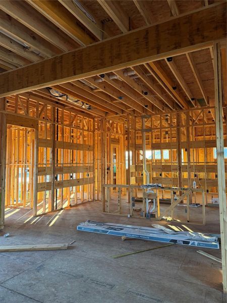 In-progress construction of a new home in , Richmond, TX (Image 8).