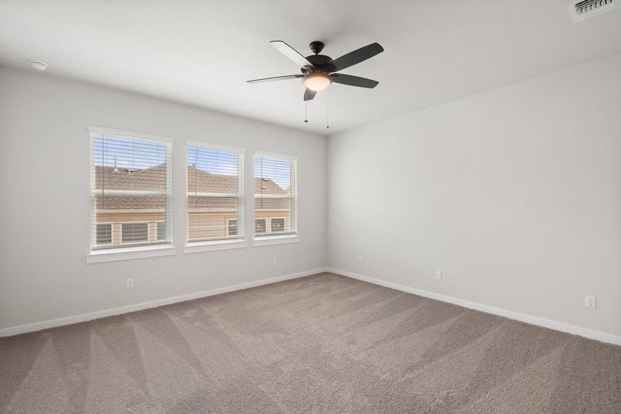 Spacious, unfurnished interior of a new home in Union Collection at Park Central, Georgetown (Image 37).