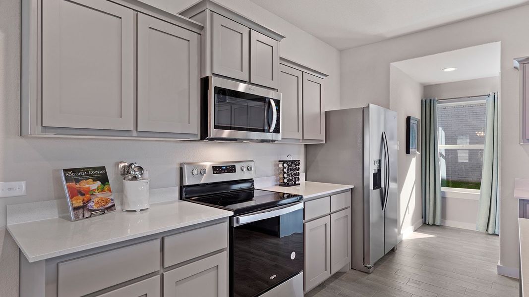 Representative furnished interior of a home built from the Kingston by D.R. Horton in The Parks of Alvarado, Alvarado (Image 5). Representative furnished interior of a home built from the Kingston by D.R. Horton in The Parks of Alvarado, Alvarado (Image 5).