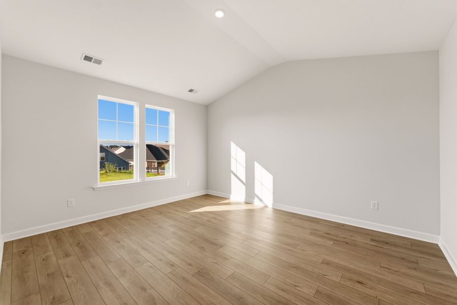Spacious, unfurnished interior of a new home in Cottages at Lake Emory, Inman (Image 22). Spacious, unfurnished interior of a new home in Cottages at Lake Emory, Inman (Image 22).