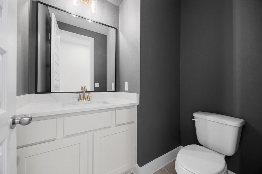 Furnished interior view inside a new home in Lariat, Liberty Hill (Image 11).