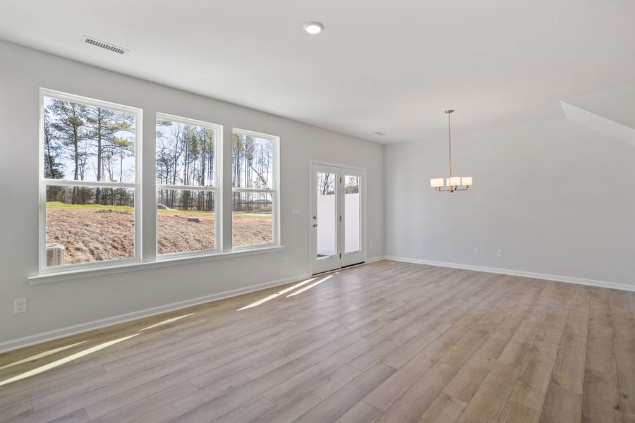 Spacious, unfurnished interior of a new home in Sweetbrier, Durham (Image 18).