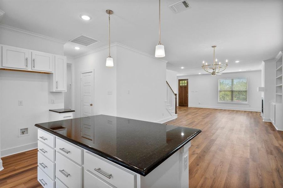 Furnished interior view inside a new home in Heritage Towne, Midlothian (Image 9).