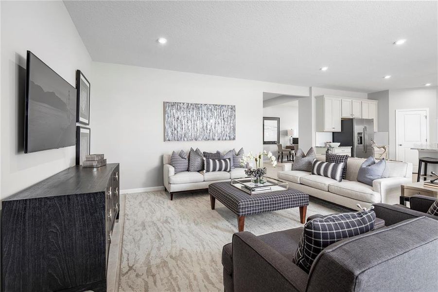 Furnished interior view inside a new home in Lake Nellie Crossing, Clermont (Image 6).