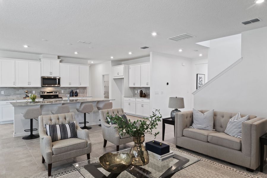 Representative furnished interior of a home built from the Red Bud by Mattamy Homes in Pasadena Ridge, Zephyrhills (Image 8). Representative furnished interior of a home built from the Red Bud by Mattamy Homes in Pasadena Ridge, Zephyrhills (Image 8).