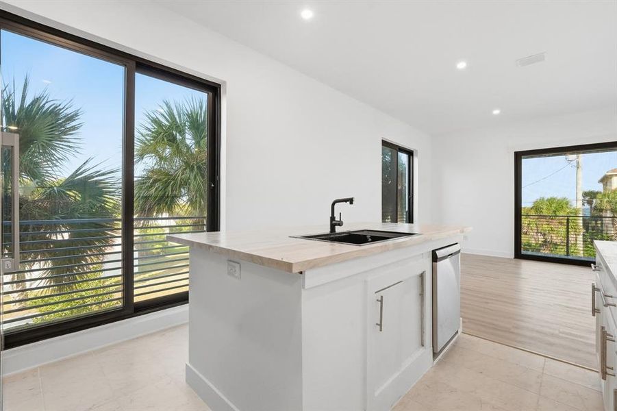 Furnished interior view inside a new home in , Flagler Beach (Image 15).