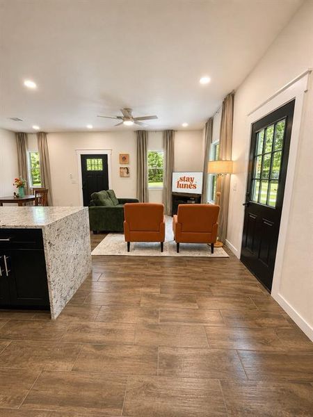 Furnished interior view inside a new home in , Canton (Image 11).