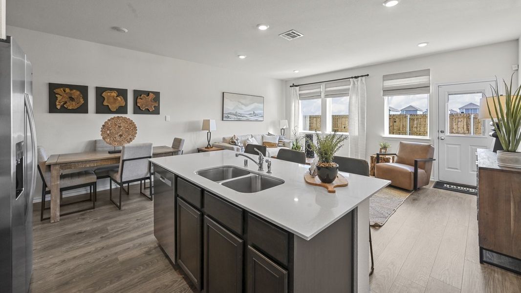 Furnished interior view inside a new home in Cartwright Mays, Crandall (Image 9).