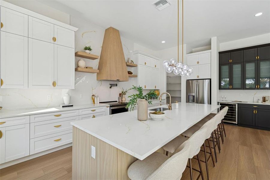 Furnished interior view inside a new home in , Tampa (Image 42).